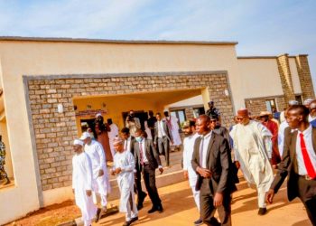 Governor Umaru Bago Inspects Level II Primary Health Care Centres in Bosso and Katcha LGAs.