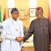 President Bola Ahmed Tinubu and Senator Mohammed Sani Musa Hold Productive Meeting at Aso Rock