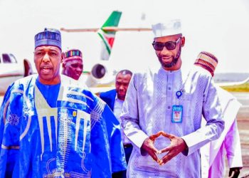 ZULUM VISITS FAMILY OF FALLEN ARMY OFFICER IN MINNA, OFFERS CONDOLENCES.