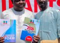 Hon Emmanuel Amanchi Picks up expression of interest and nomination forms for 2027 