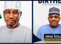 COMMISSIONER OBED NUHU NANA CELEBRATES ALH. NMA KOLO ON HIS BIRTHDAY.