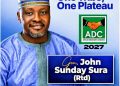 Plateau Guber Race : Rtd Gen. Sura assures Plateau of renewed hope ,if elected .