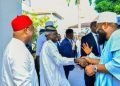 Governor Bago and Other PGF Members Pay Sallah Homage to President Tinubu