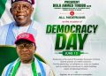 Democracy Day: Lameen Aliyu Praises Tinubu, Urges Nigerians to Maintain Faith in Democratic Values