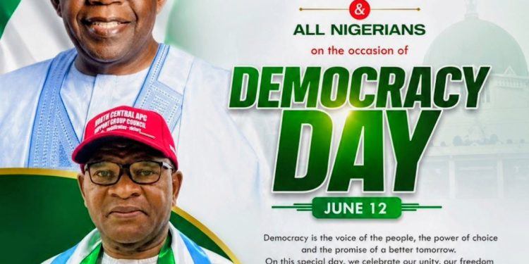 Democracy Day: Lameen Aliyu Praises Tinubu, Urges Nigerians to Maintain Faith in Democratic Values