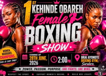 Kehinde Obareh Urges Government to Focus on Female Boxing and Girl Child Education
