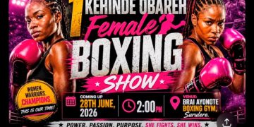 Kehinde Obareh Urges Government to Focus on Female Boxing and Girl Child Education