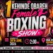 Kehinde Obareh Urges Government to Focus on Female Boxing and Girl Child Education