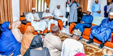 Governor Umaru Bago Pays Condolence Visit to Alhaji Nma Kolo Over Mother-in-Law’s Death