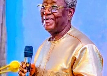 Senator(DR) Jonah  David Jang, CON at the presentation  of his autobiography on the occasion of 80th  Birthday 