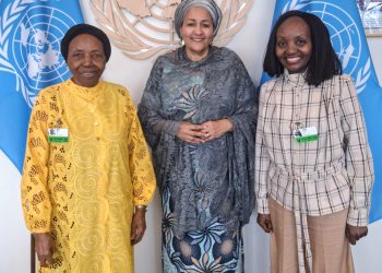 PROF. AMBASSADOR, MARY LAR VISITS THE UNITED NATIONS HEADQUARTERS IN NEW YORK CITY, U.S.A